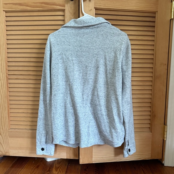 Men’s Banana Republic Sweater Shirt - Gray - Picture 2 of 4